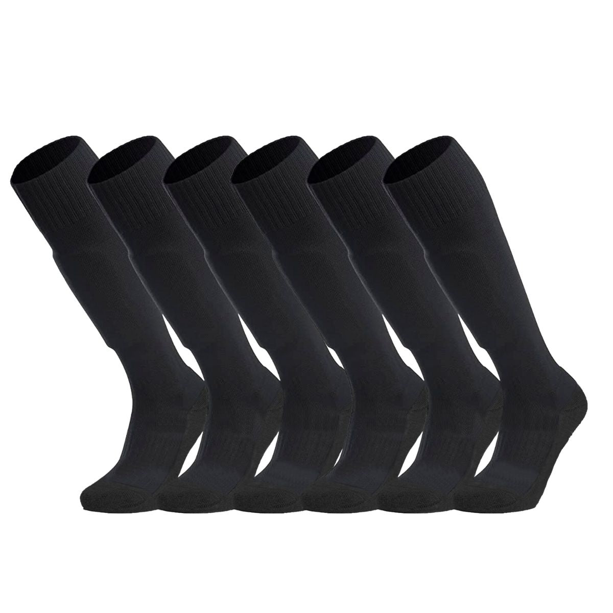 12 pares calceta futbol compresion graduada lisa