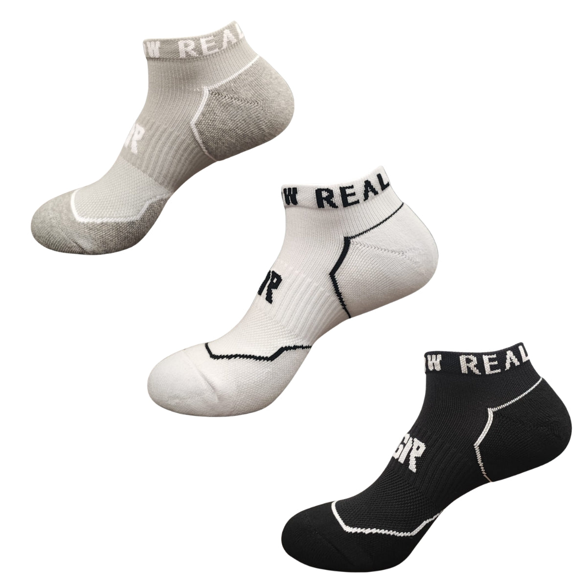 tin deportivo compresion hombre y mujer 6 pares