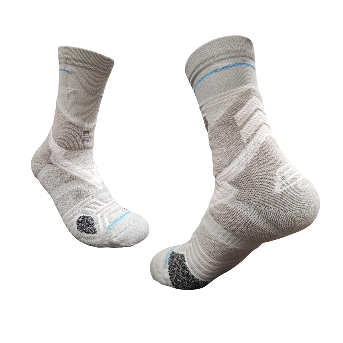 calceta de deportes 6 pares buen ajuste y compresión unisex