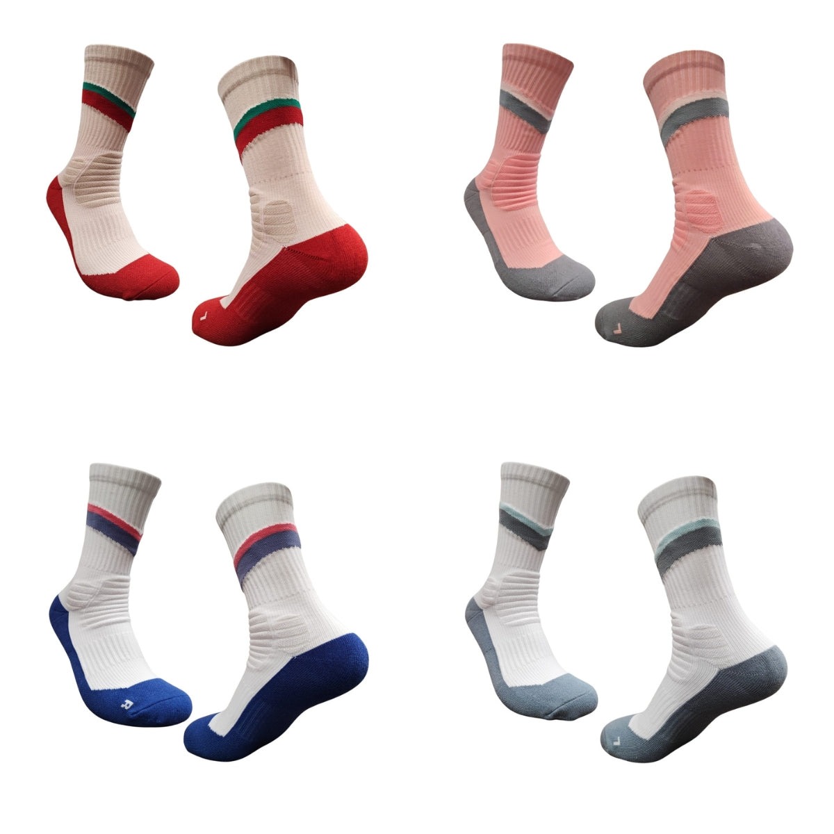 calcetas de compresión deportivo unisex paquete de 6 pares