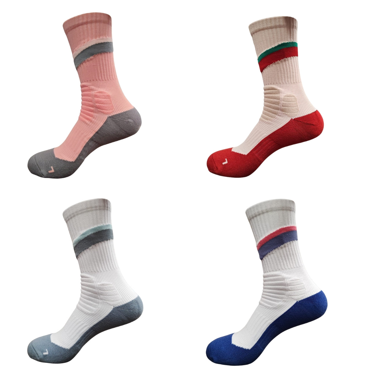 calcetas de compresión deportivo unisex paquete de 6 pares