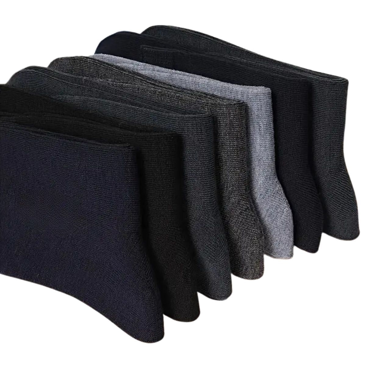 6 pares de calcetas de vestir para hombres diseños