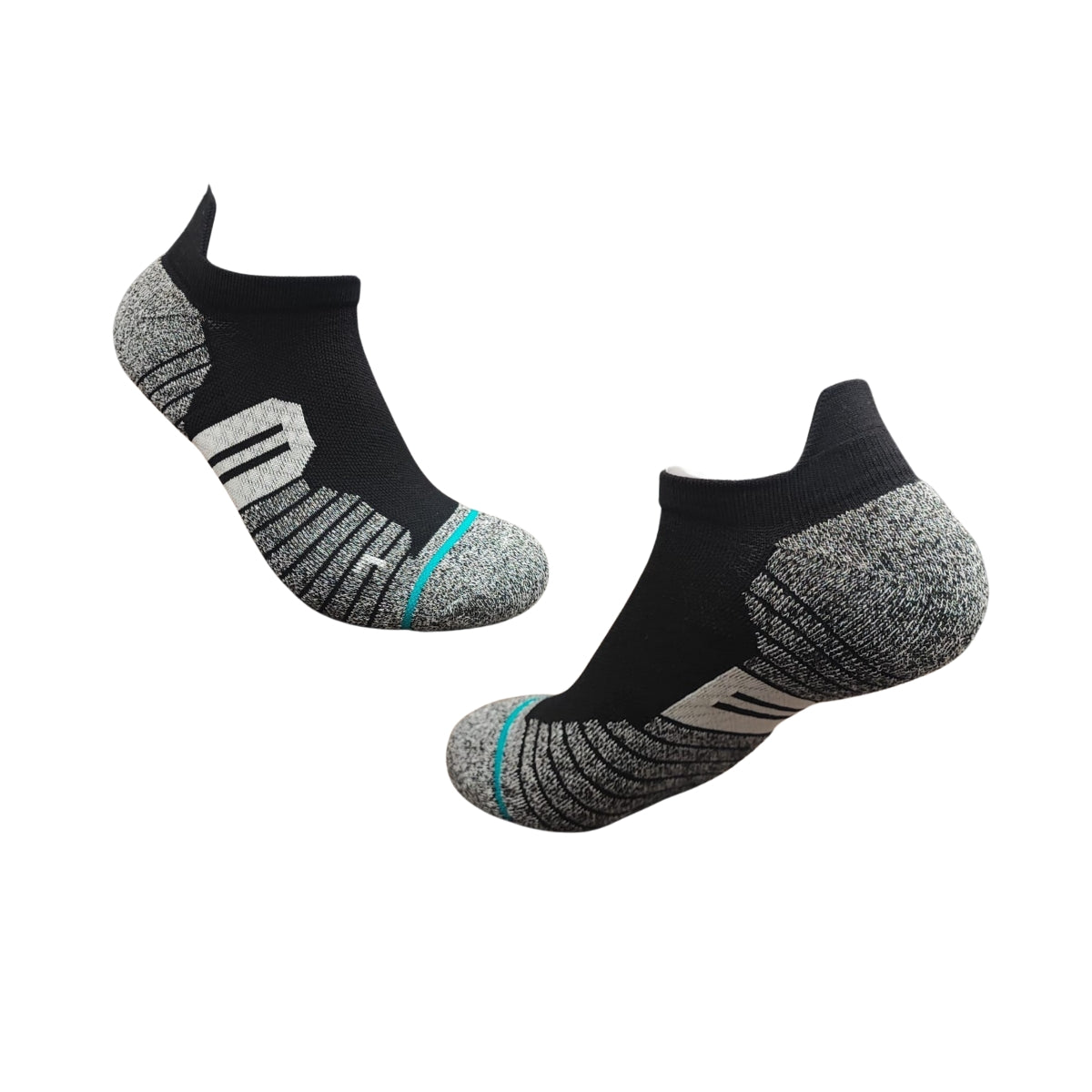calceta deportiva compresion para correr oreja paquete de 6 pares