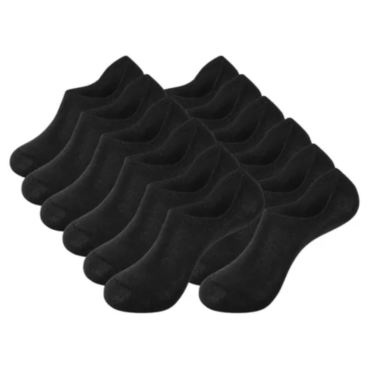 calcetines invisibles antiderrapantes silicon caballero (12 pares)