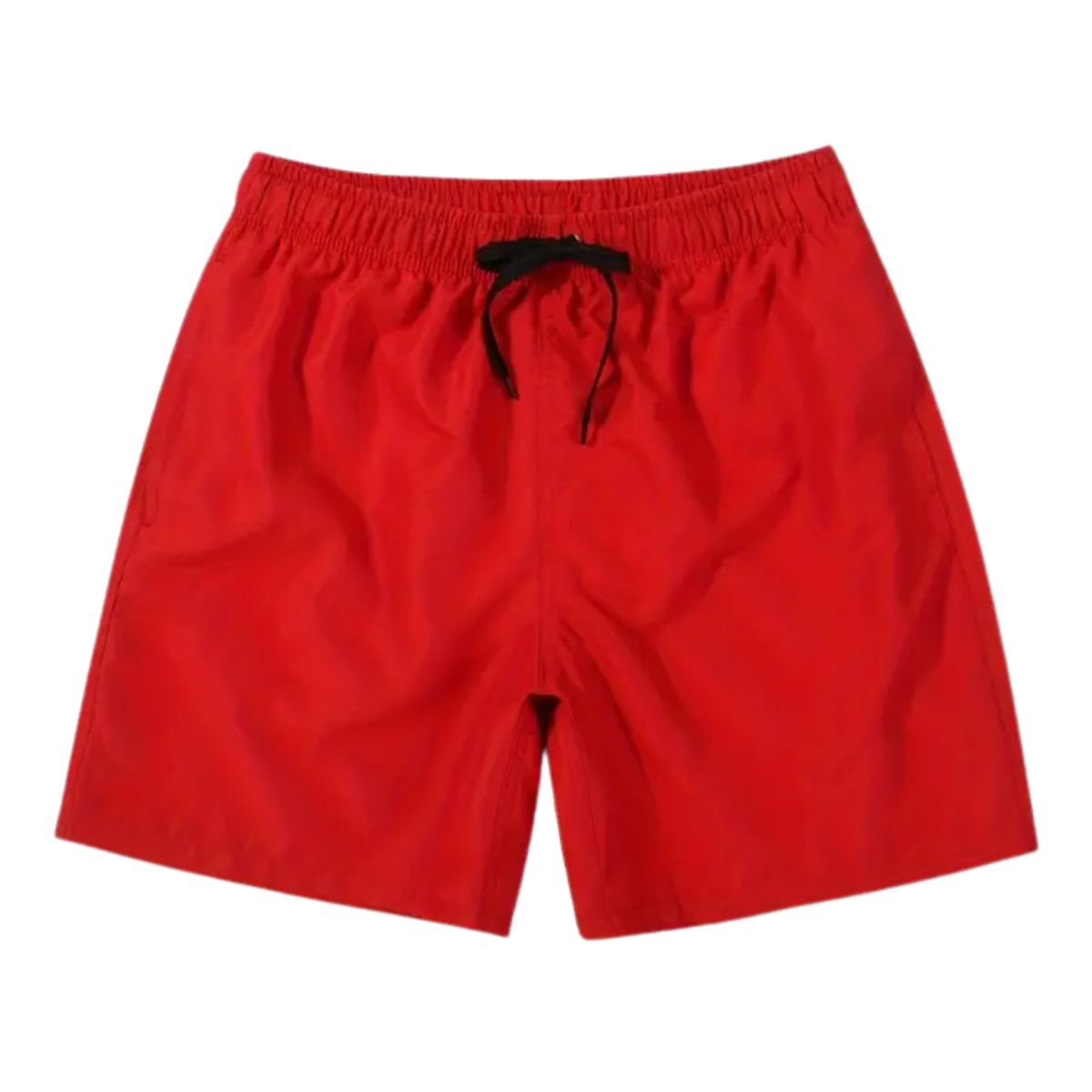 6 piezas de short playero liso para caballero