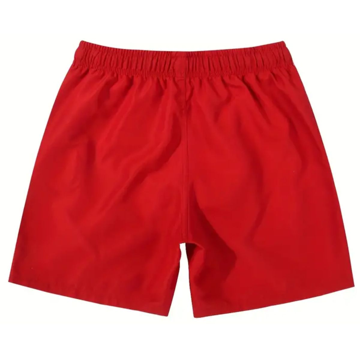 6 piezas de short playero liso para caballero