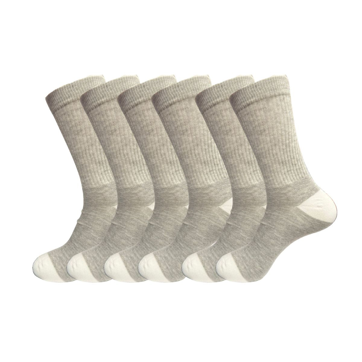 calcetas deportivas largas algodón 6 pares