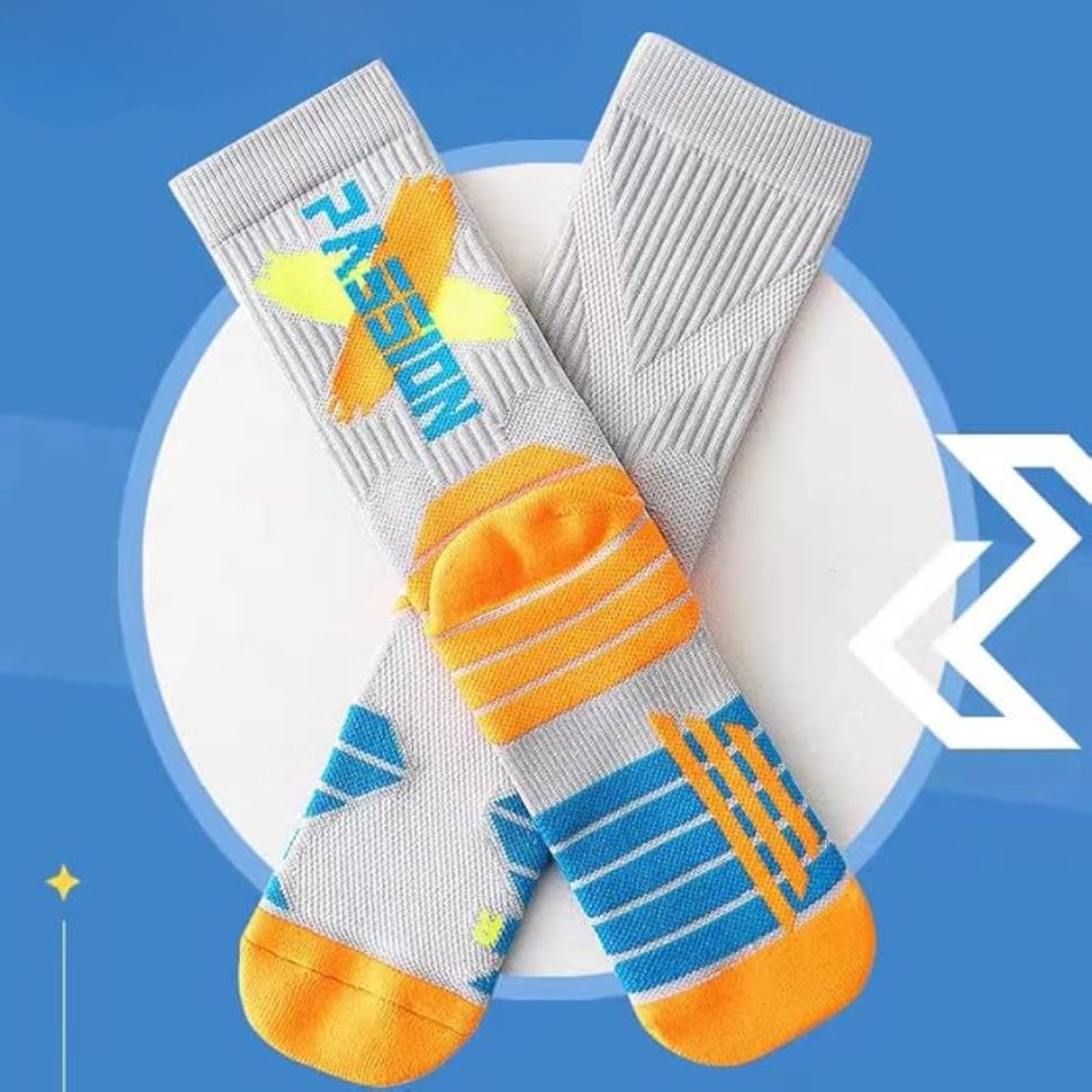 calcetas de compresión deportivo unisex paquete de 6 pares