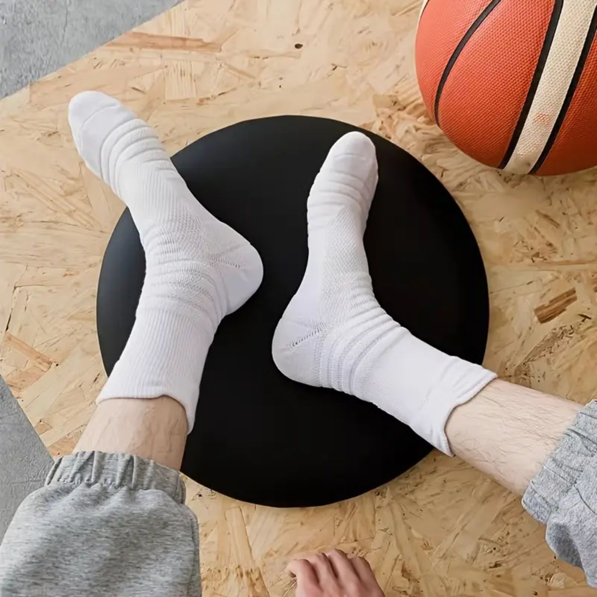calcetas de compresión deportivo unisex paquete de 6 pares