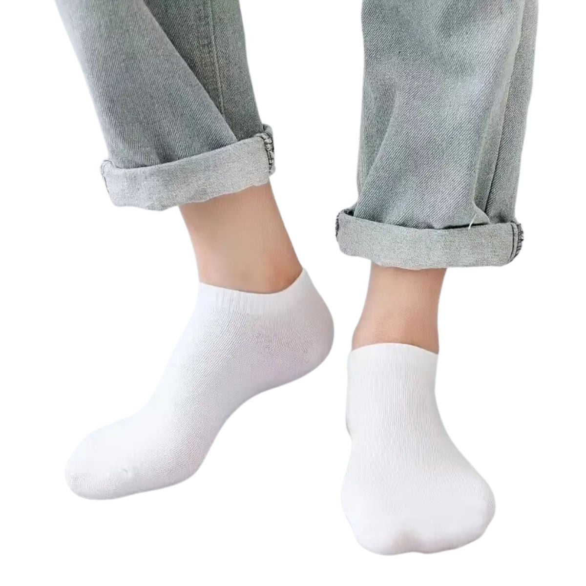 12 pares de calcetas para caballero de algodon