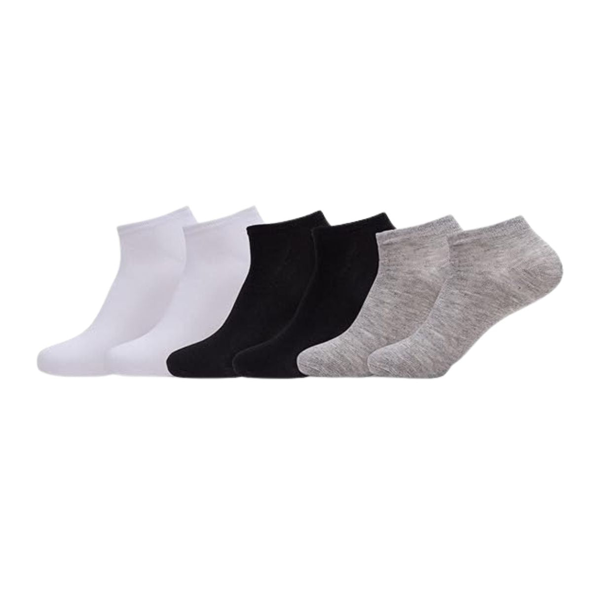 12 pares de calcetas para caballero de algodon