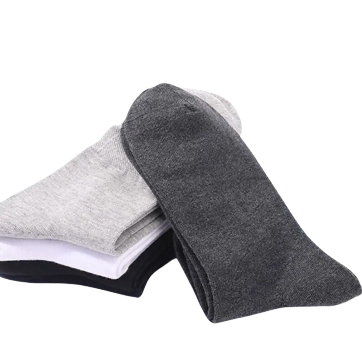 6 pares de calcetas de vestir para caballero