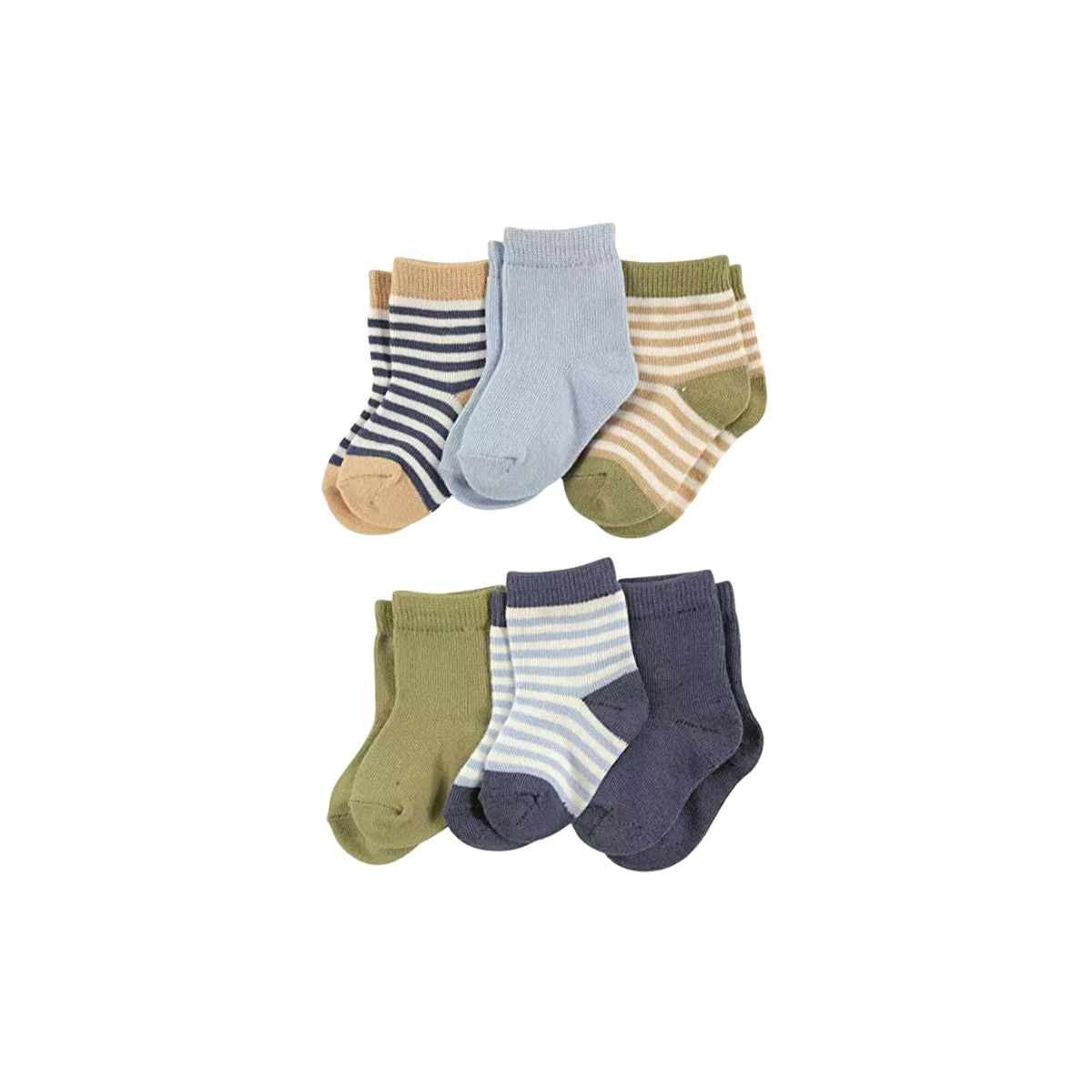 12 pares calceta 3/4 para niños