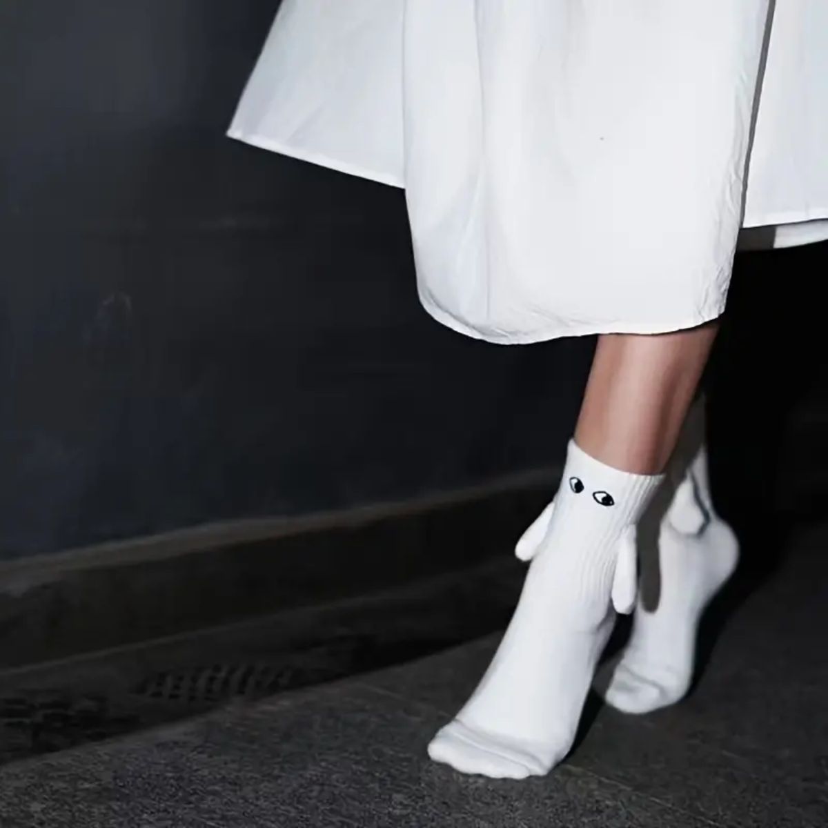 12 pares calcetas magnéticas de imán divertidas