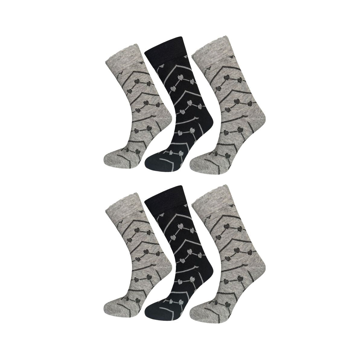 6 pares de calcetas largas sin costuras para dama