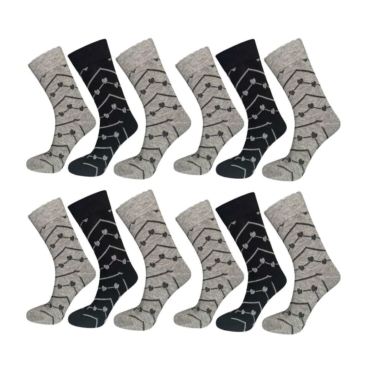 6 pares de calcetas largas sin costuras para dama