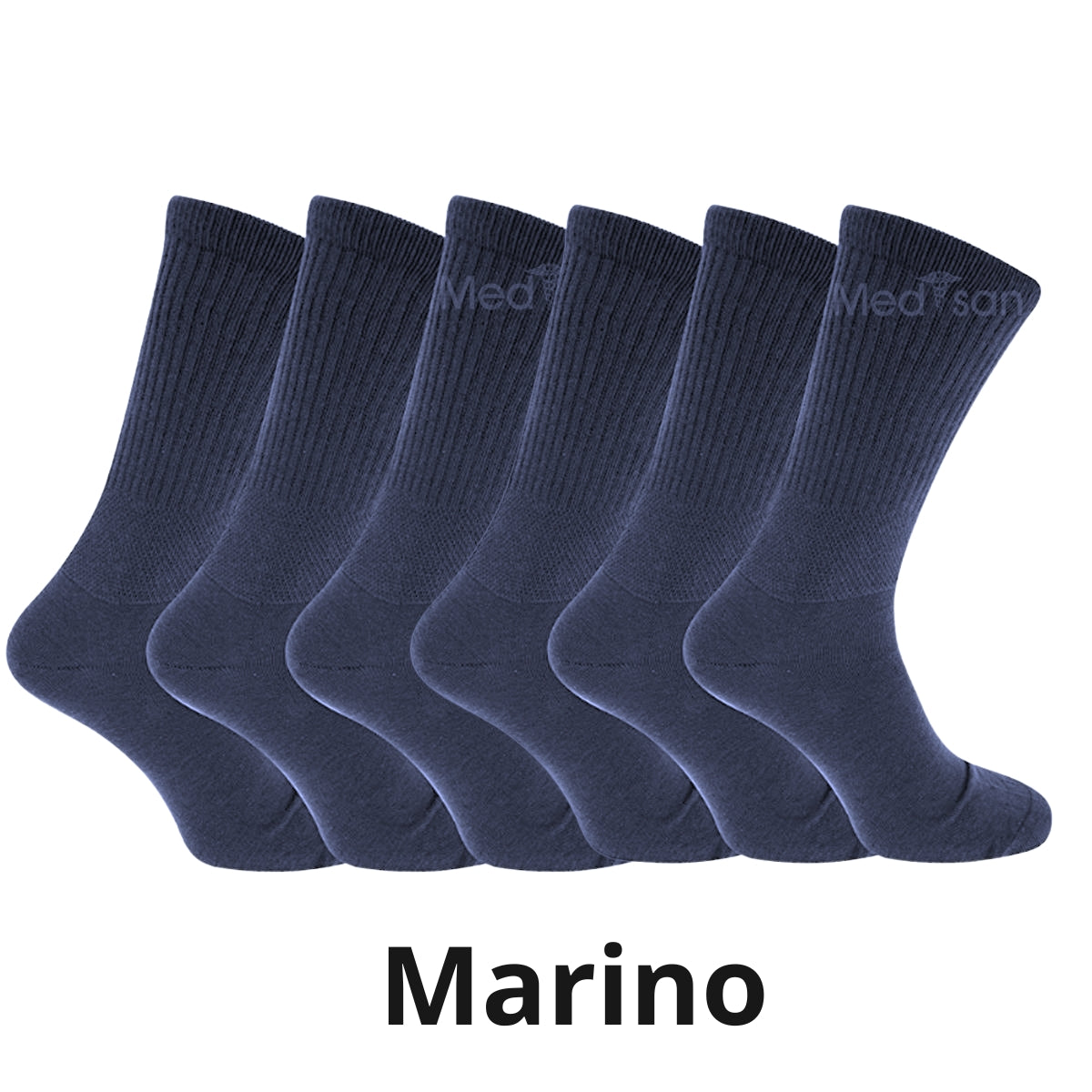 calcetines de algodon para diabetico (12 pares)