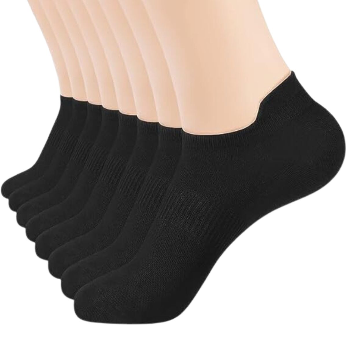 6 pares calcetines deportivos corte bajo paquete