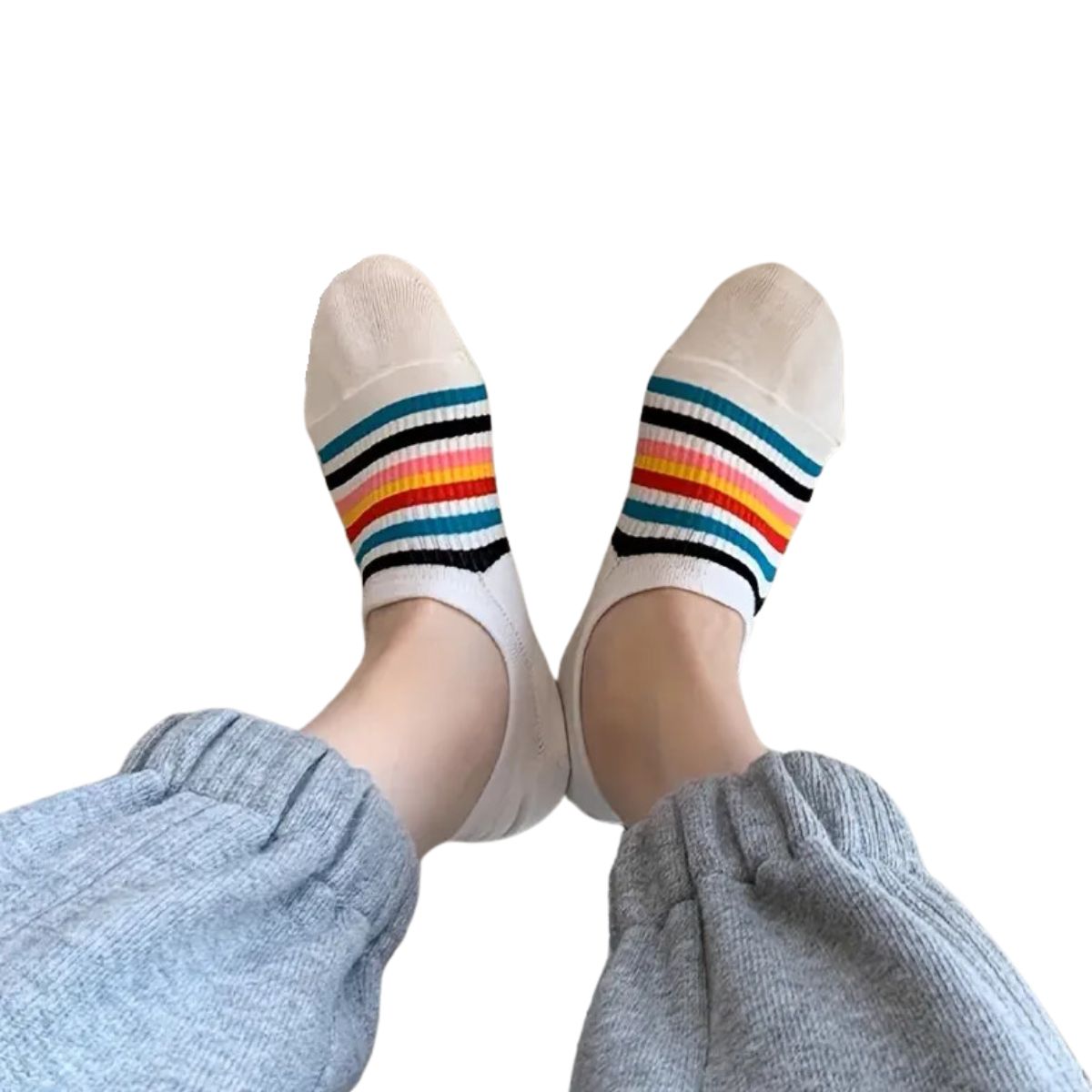 12 pares tin corto algodon casual dama diferentes diseños