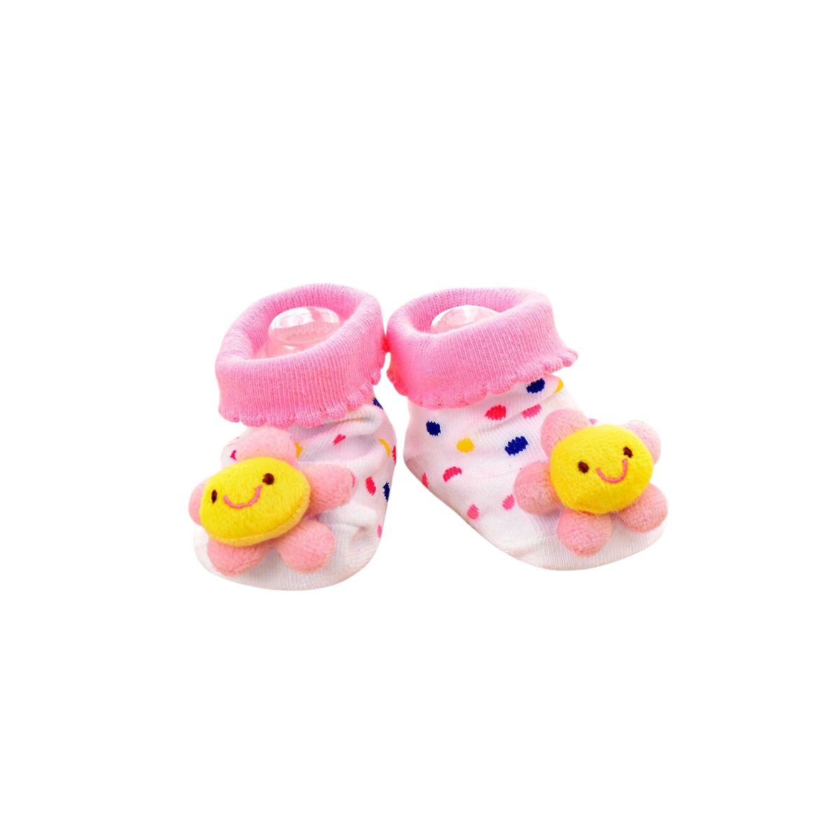 6 pares calcetin con peluche bebé 0 a 12 meses