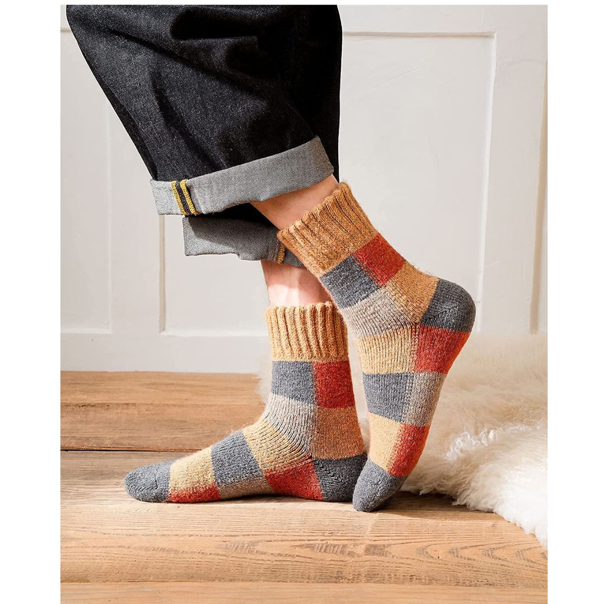 calcetines termicos para caballero (12 pares) gruesos suaves comodos