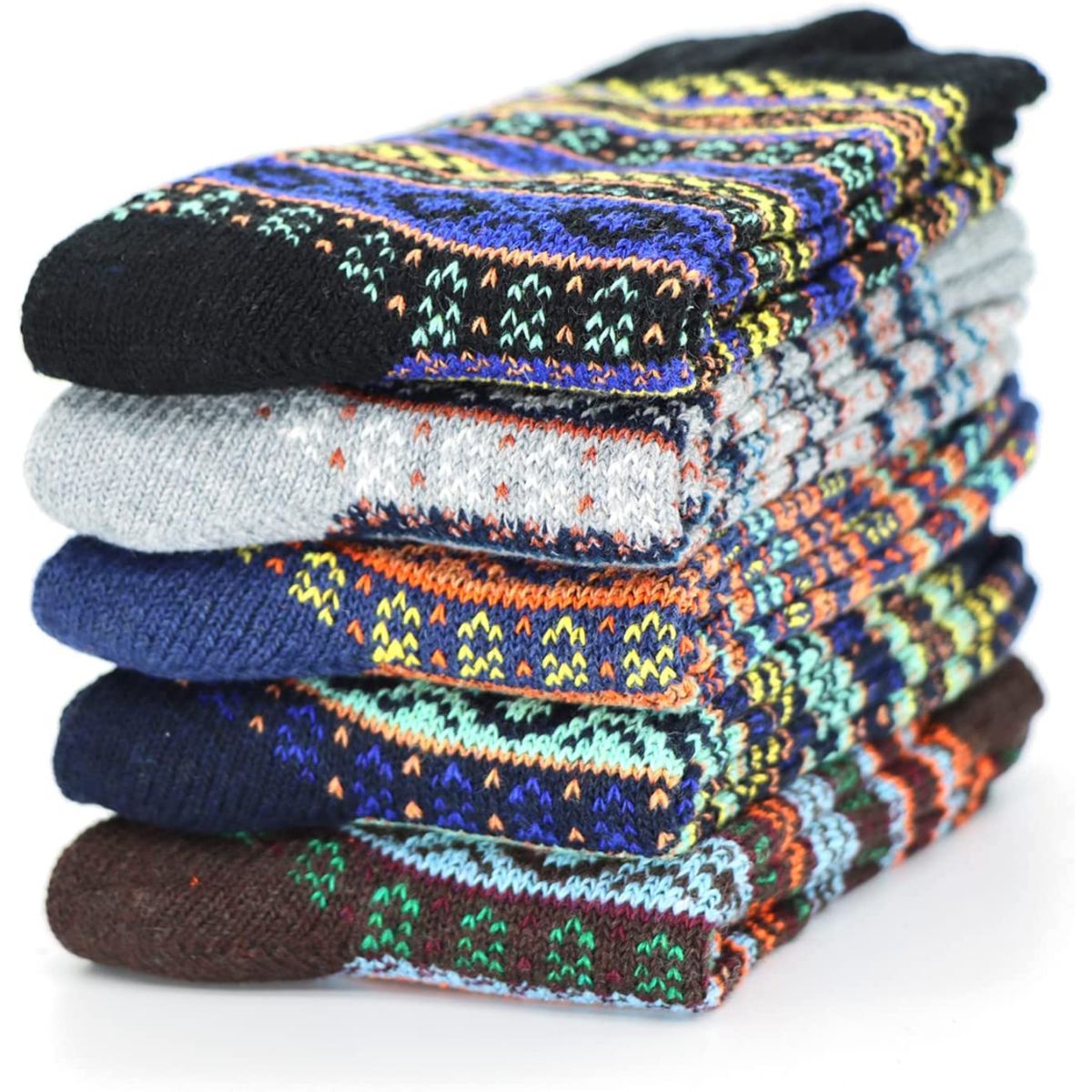 calcetines termicos para dama gruesos suaves y comodos (12 pares)