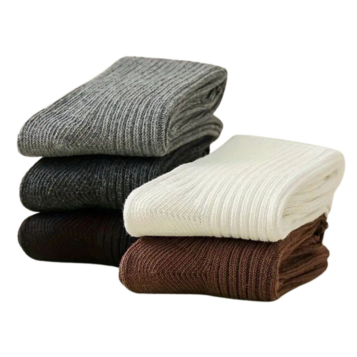 calcetas largas y térmicas 12 pares mujer