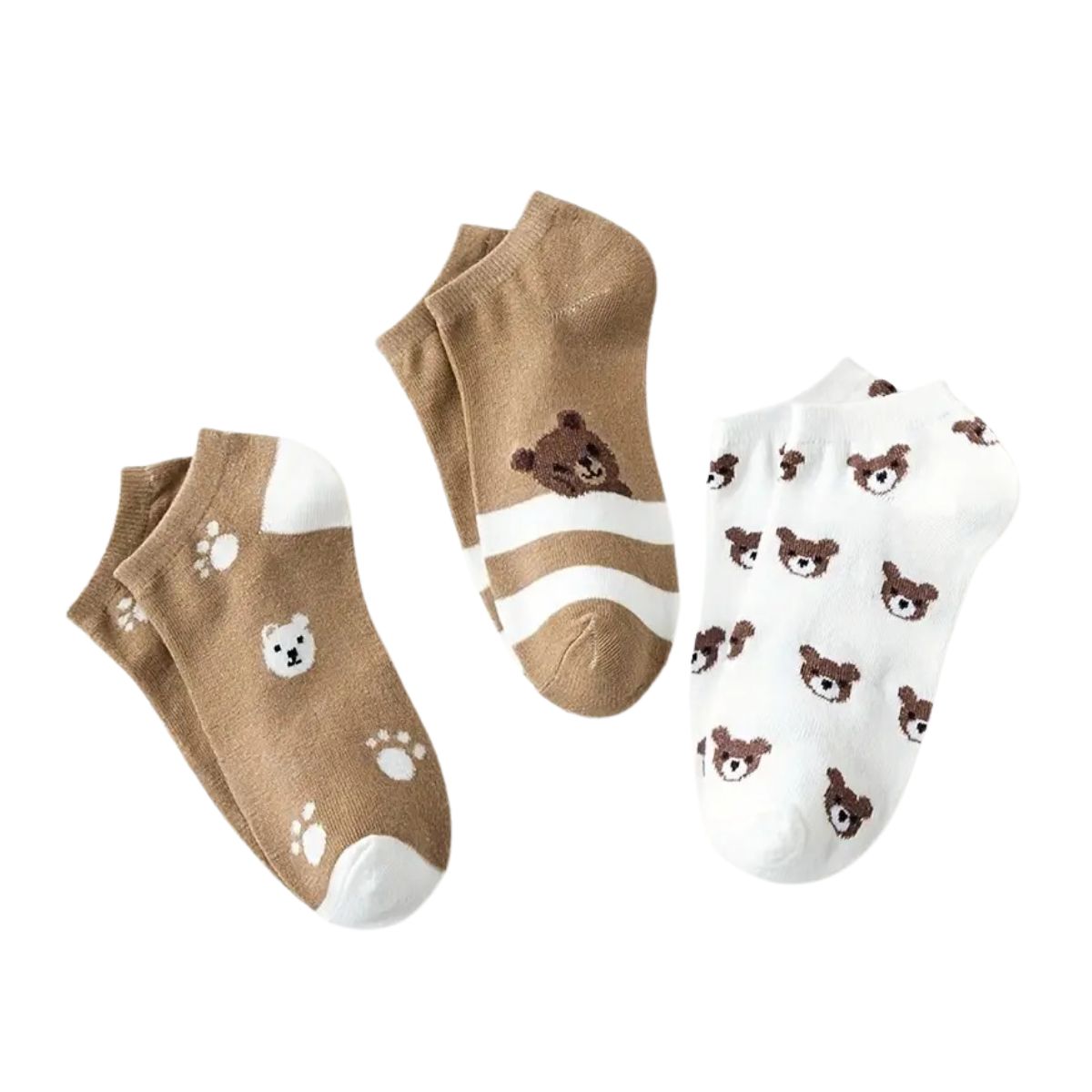 12 pares de calcetas para dama diseños surtidos