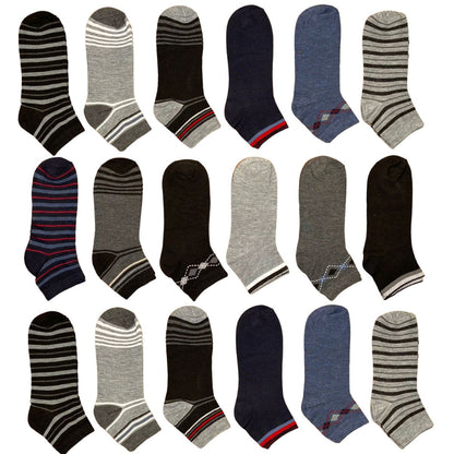 Calcetines de algodón para hombre (12 pares)