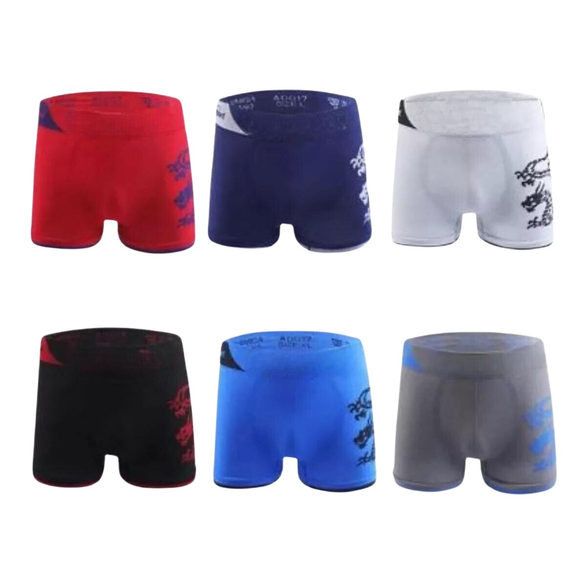 boxer caballero microfibra paquete 6 piezas comodo moda anti olores