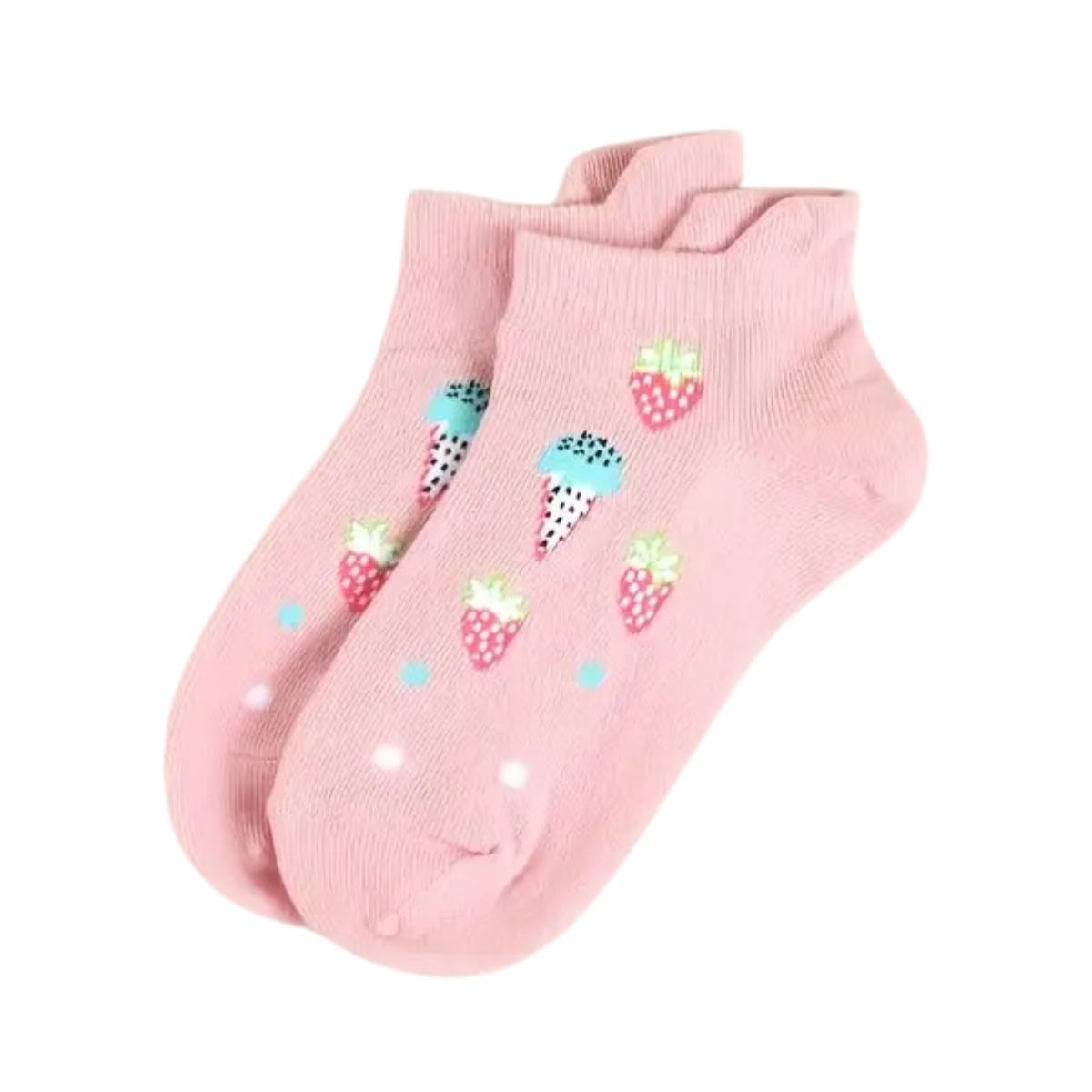 6 pares de calcetas para niña cubre tobillos