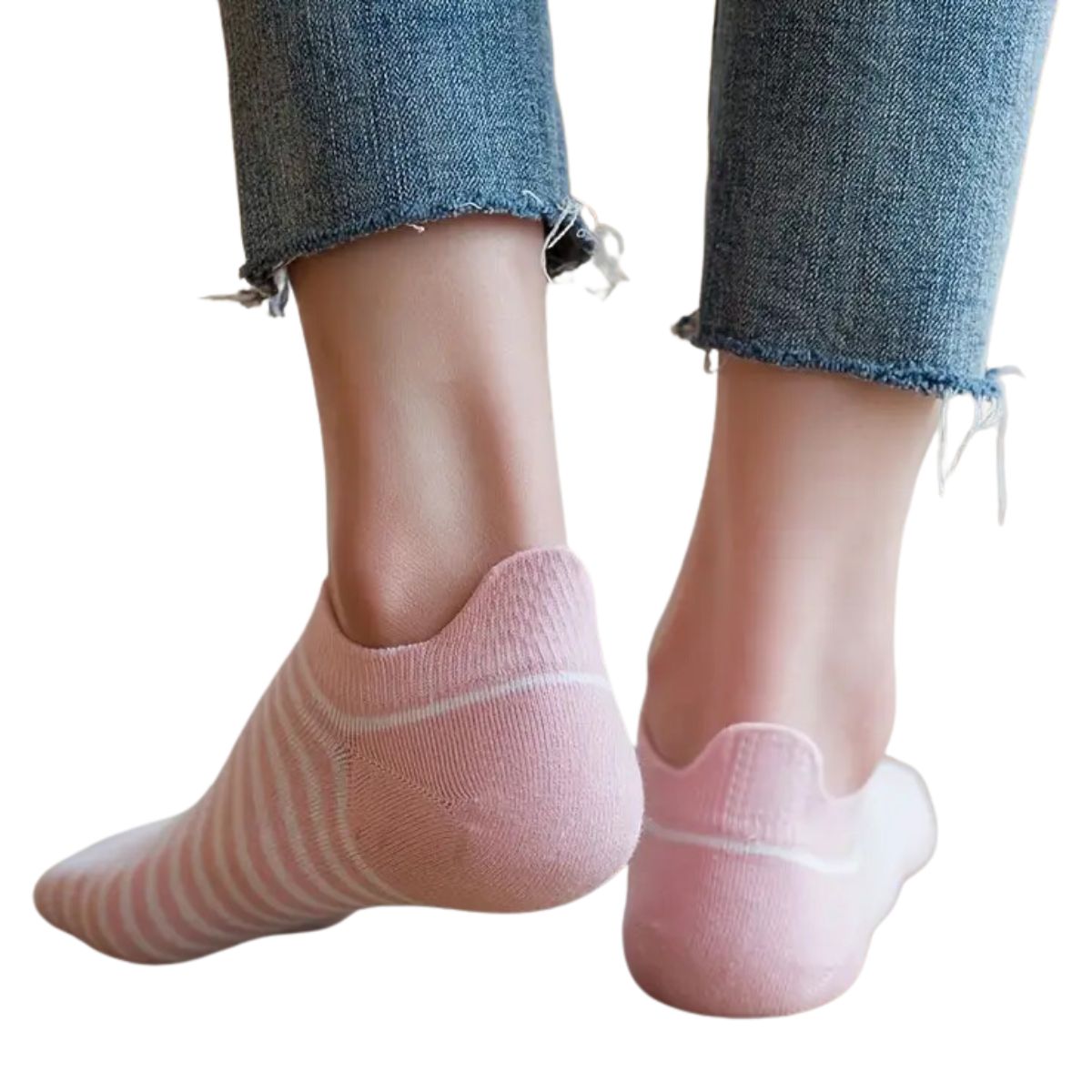 6 pares de calcetas para niña cubre tobillos