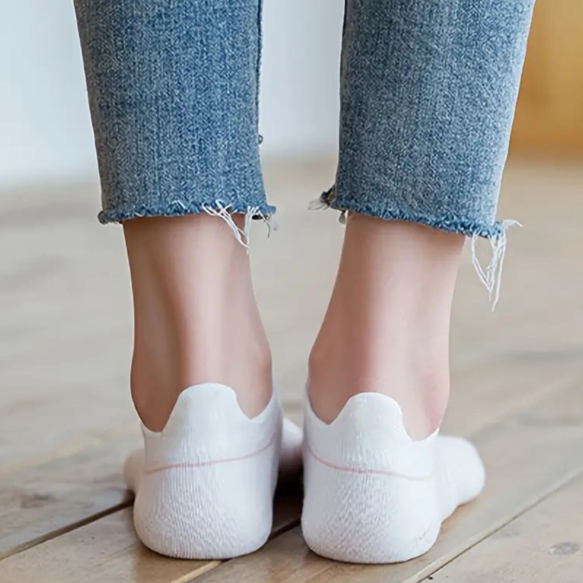 6 pares de calcetas para niña cubre tobillos