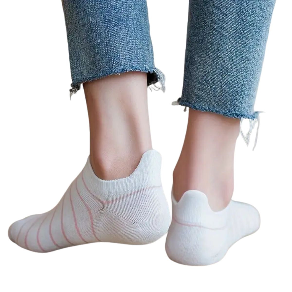 6 pares de calcetas para niña cubre tobillos