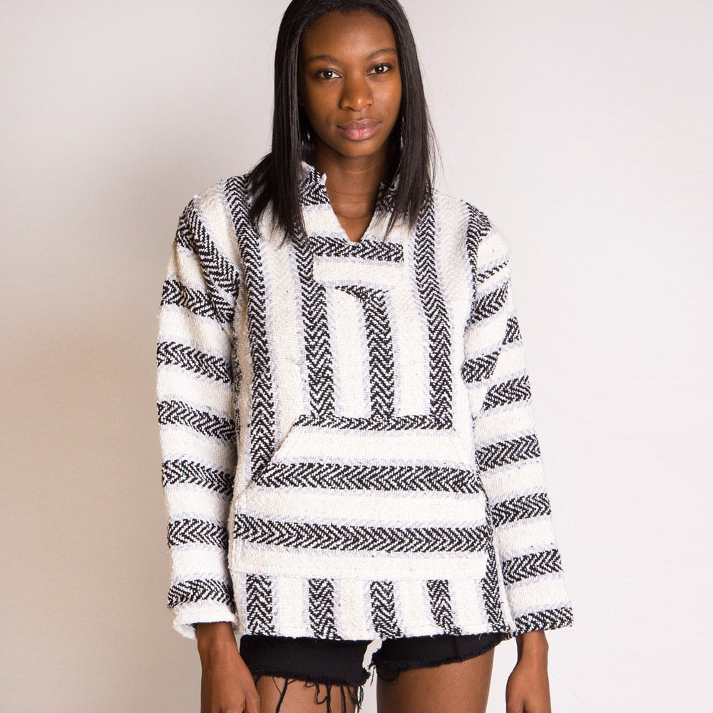 sudadera poncho artesanal 1 pieza