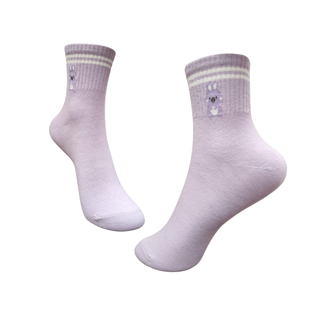 calcetines algodon corto diseños dama (6 pares)