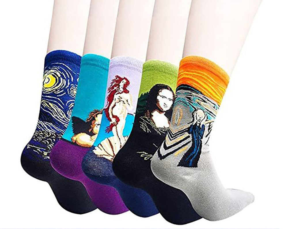calcetines arte 3 pares