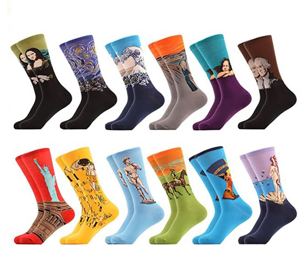 calcetines arte 3 pares