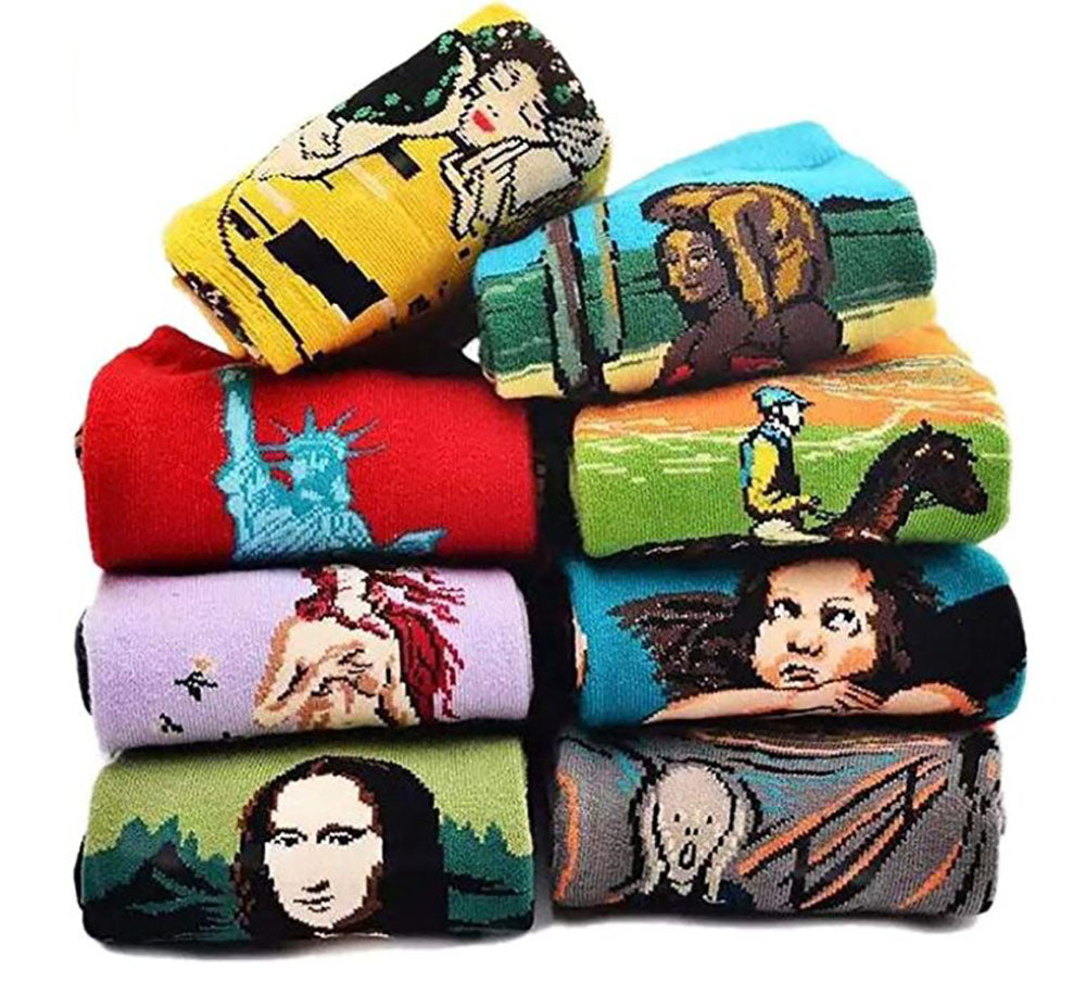 calcetines arte 3 pares