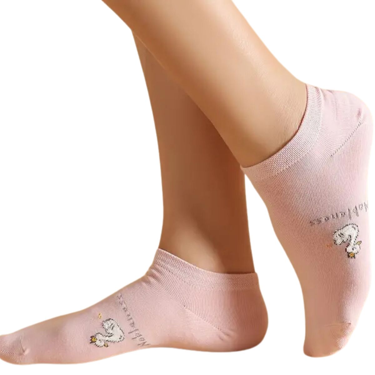 12 pares de calcetas con diseños para dama