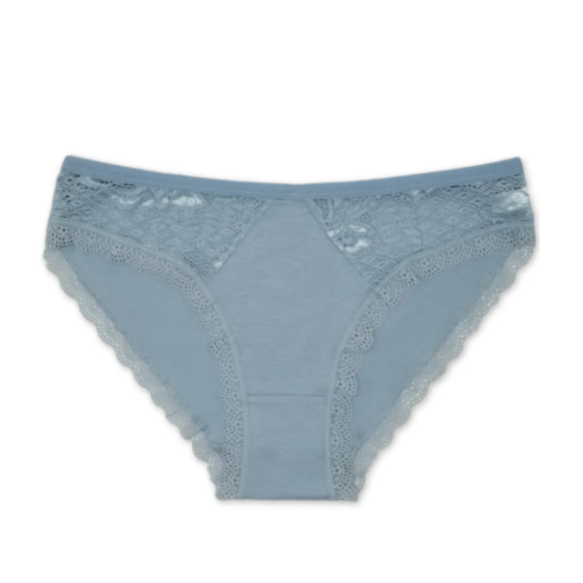 pantaleta de algodon 12 pzas encaje
