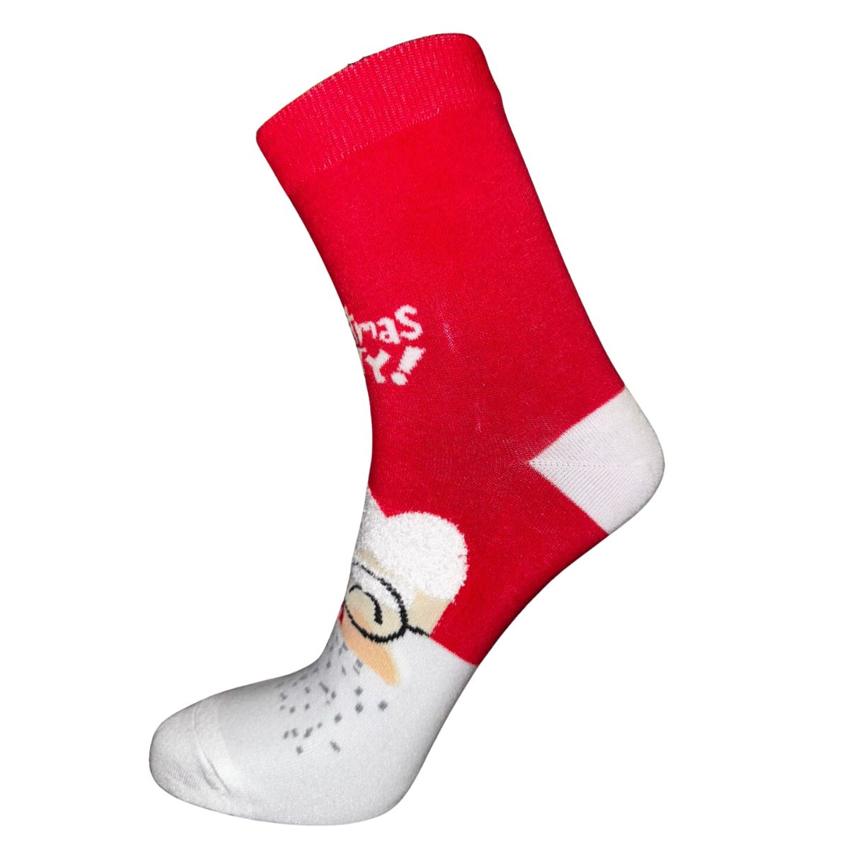 12 pares de calcetín navideño cómodo y con estampados diferentes
