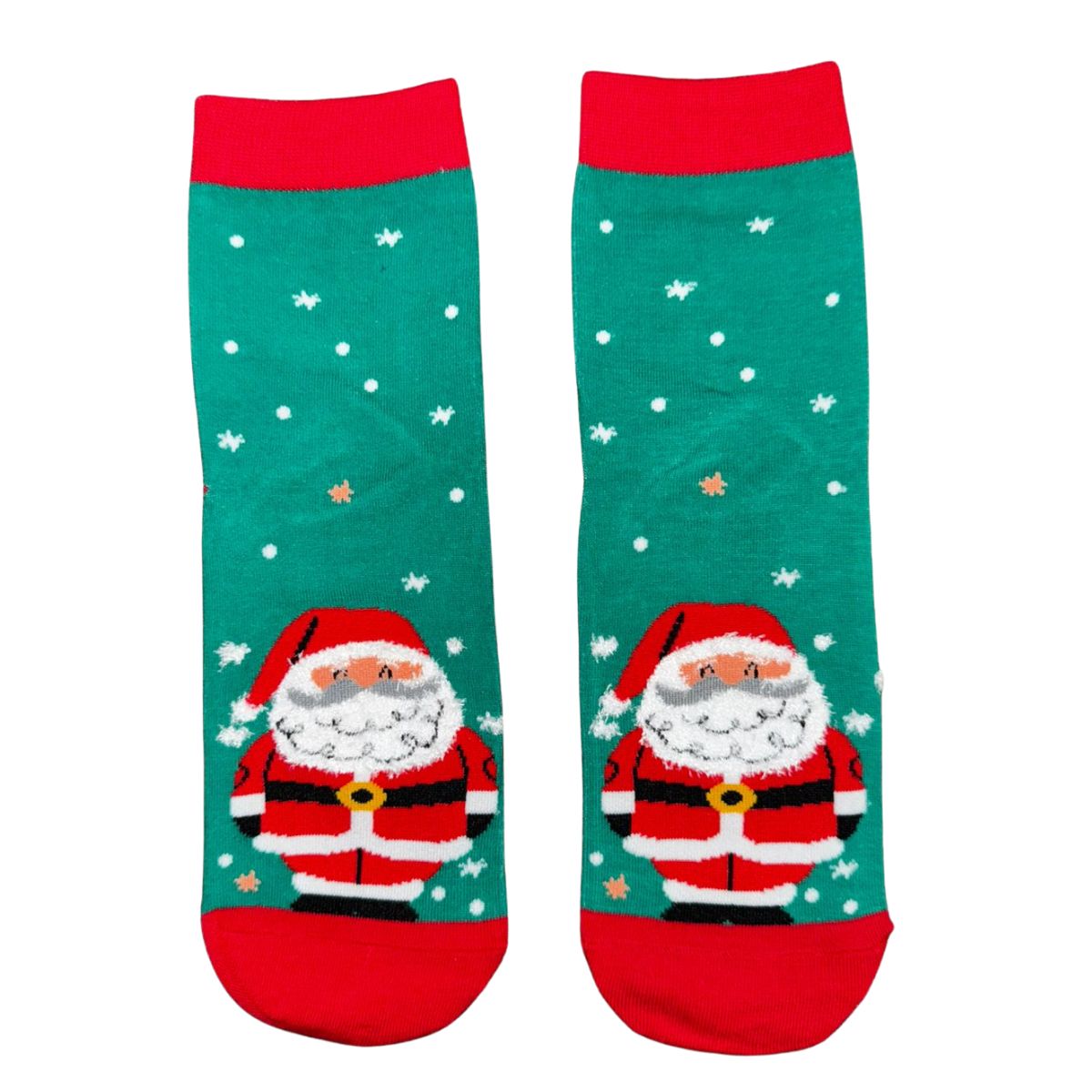 12 pares de calcetín navideño cómodo y con estampados diferentes