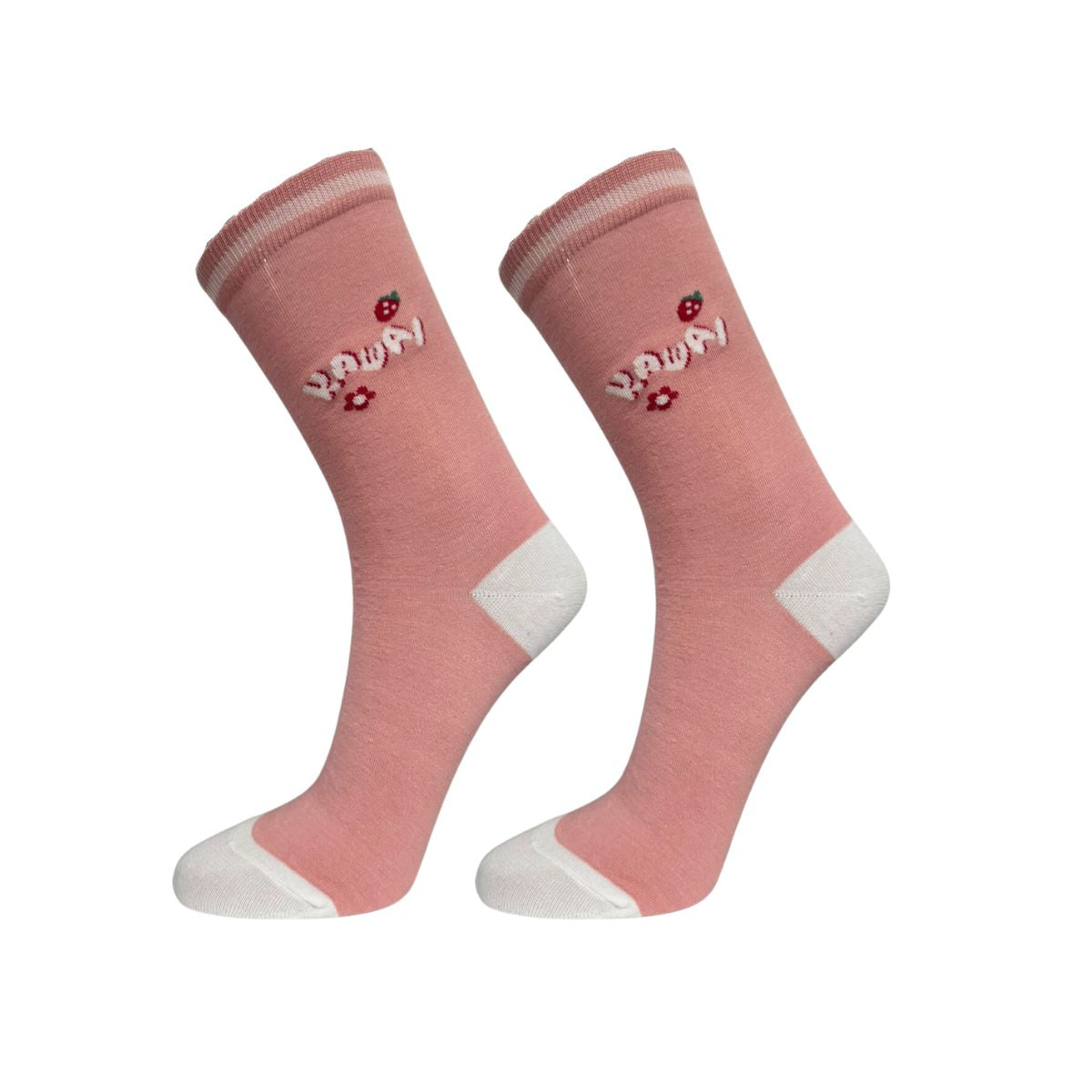 12 pares de calcetas largas estilo coquette damas