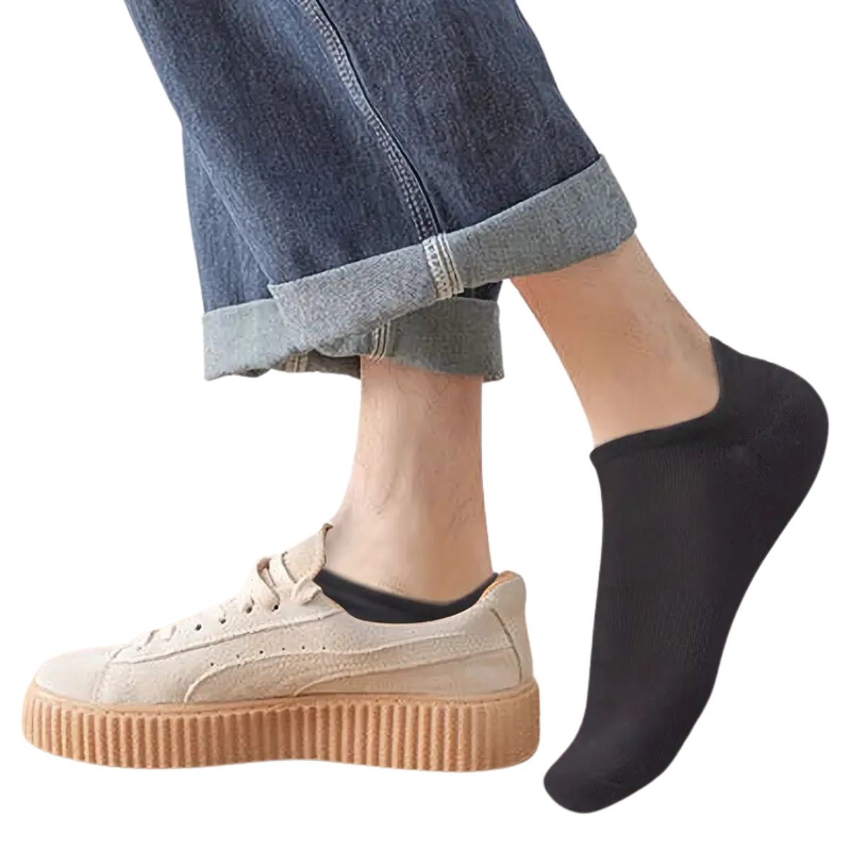 tines para dama cortos casuales 12 pares