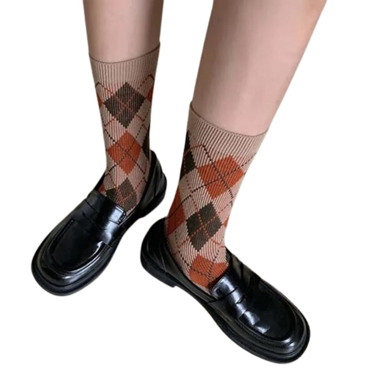 6 pares de calceta para vestir de dama