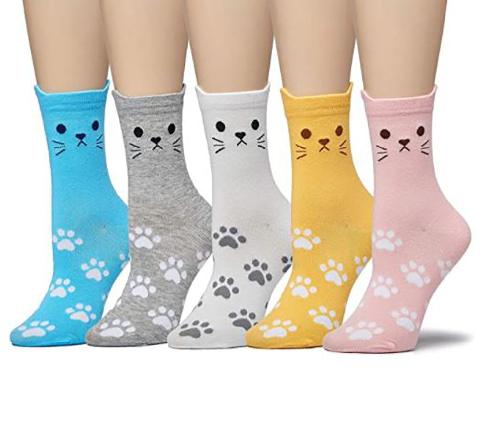 calcetines de algodon diseños (6 pares)