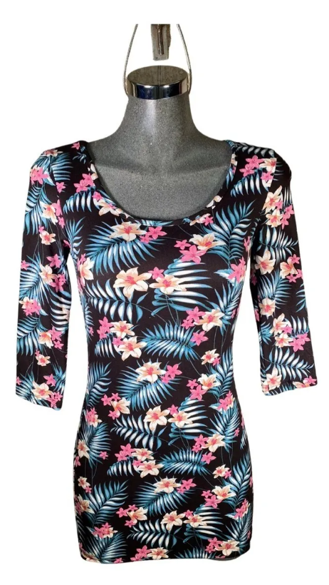 vestidos flores para dama 6 piezas oferta