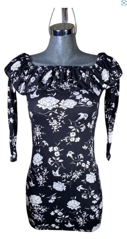 vestidos flores para dama 6 piezas oferta