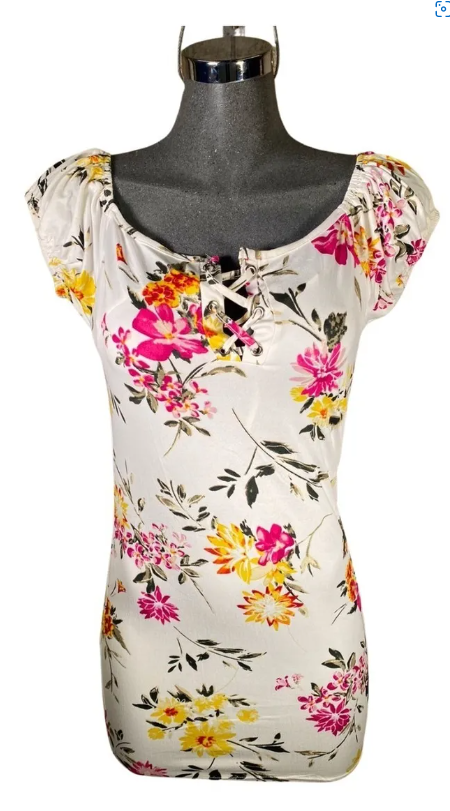 vestidos flores para dama 6 piezas oferta